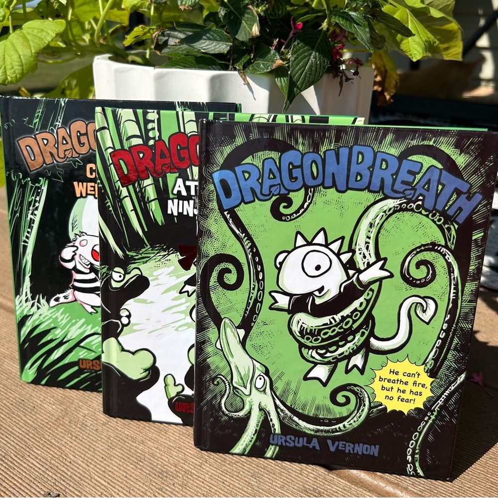 Dragonbreath Hardcover Book Set #1-3 by Ursula Vernon